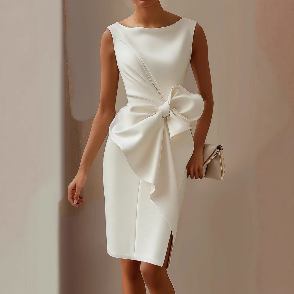 Quinn | Stylisches ärmelloses Kleid für Damen mit V-Ausschnitt