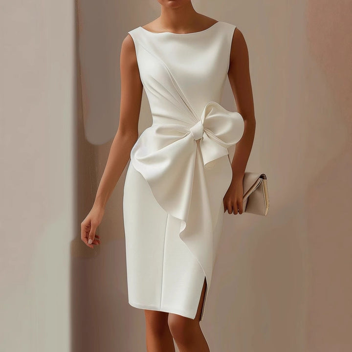 Quinn | Stylisches ärmelloses Kleid für Damen mit V-Ausschnitt