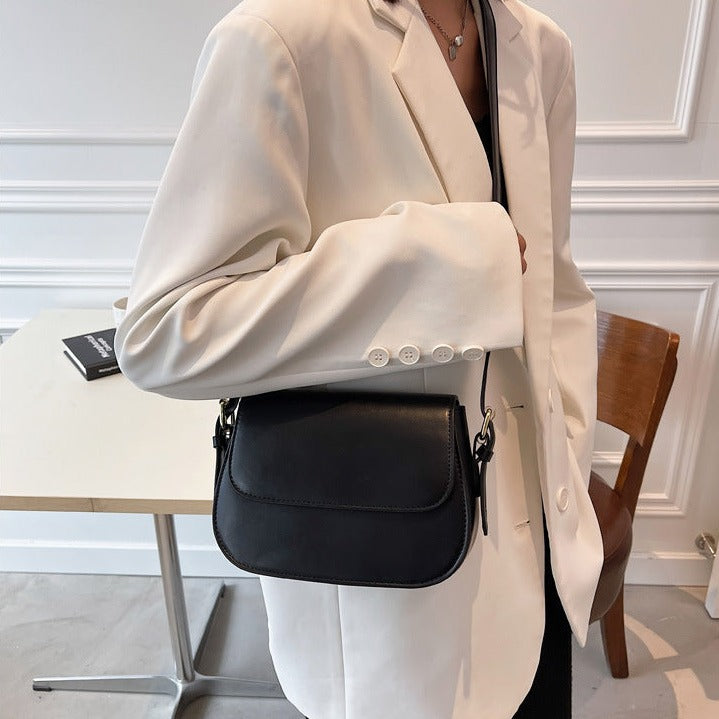 Eldborg | Elegante Schultertasche in gedämpftem Nude-Ton für Damen