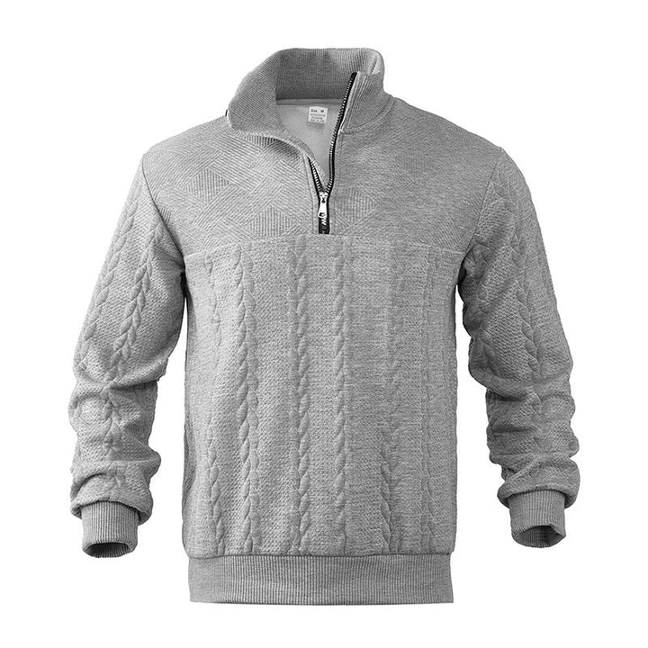 Leonardo | Pullover für Herren mit Viertelreißverschluss