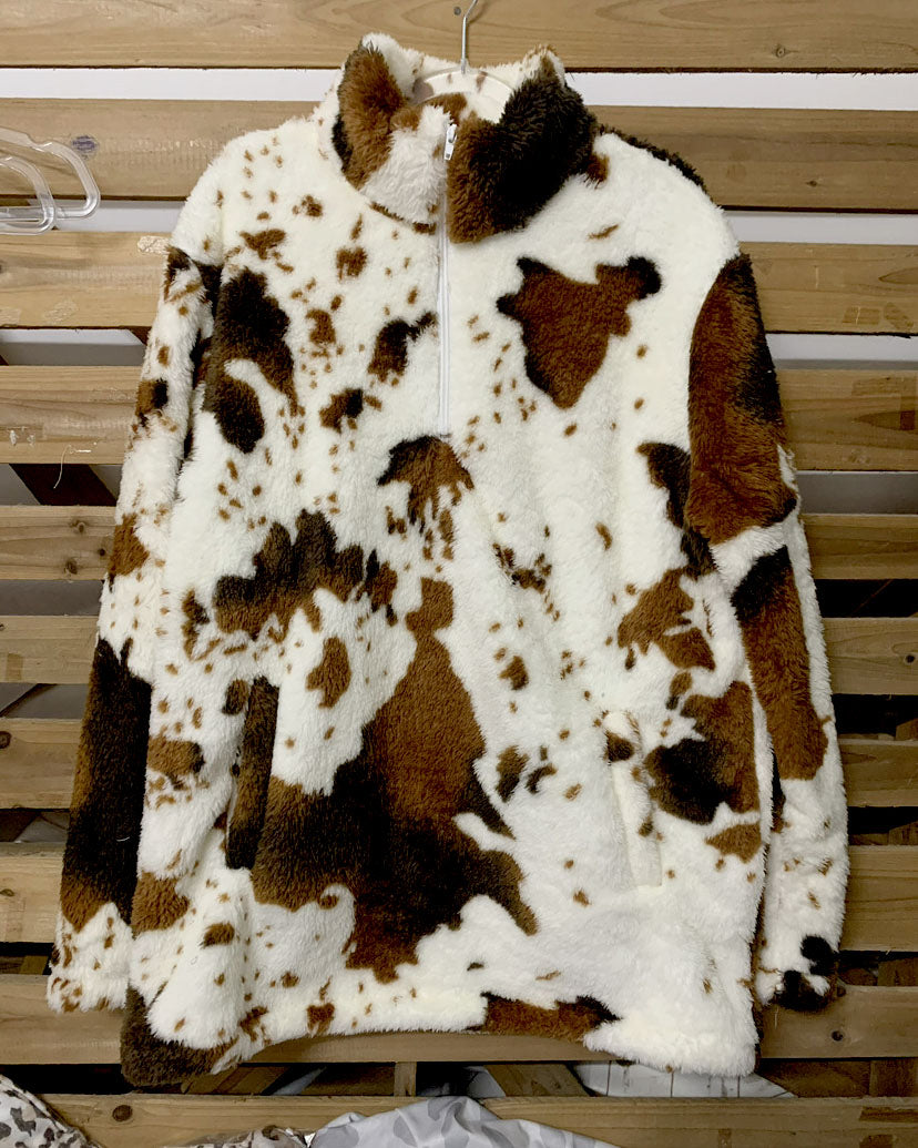 Damen Pullover mit langen Ärmeln und Reißverschluss