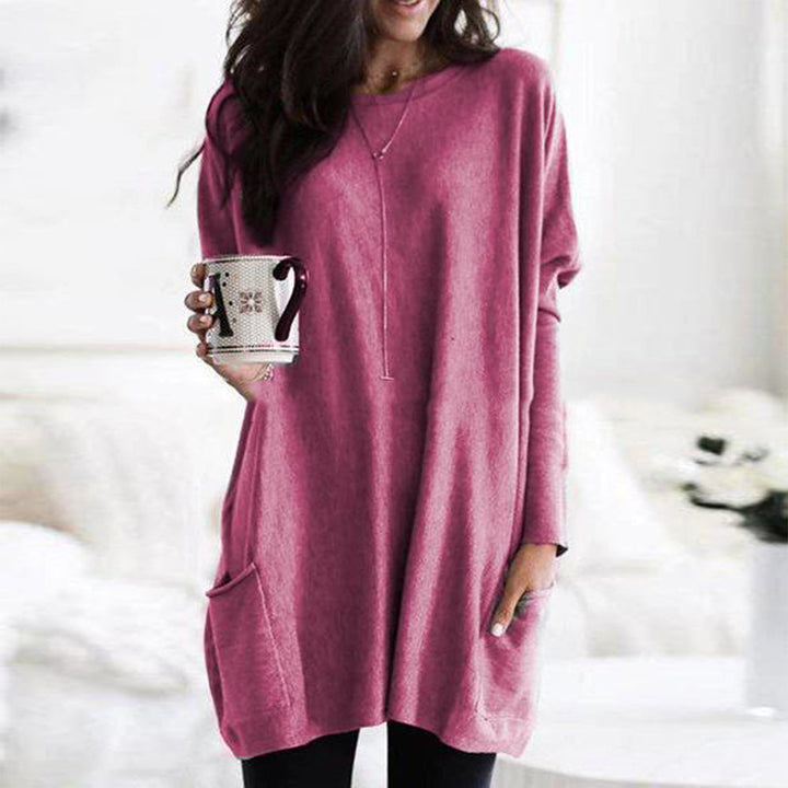 Paris | Lässiger, leichter Sweatshirt für Damen mit langen Ärmeln