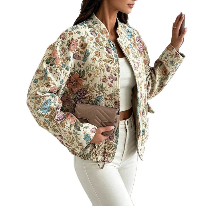 Damen Jacke mit Knöpfen, Langarm