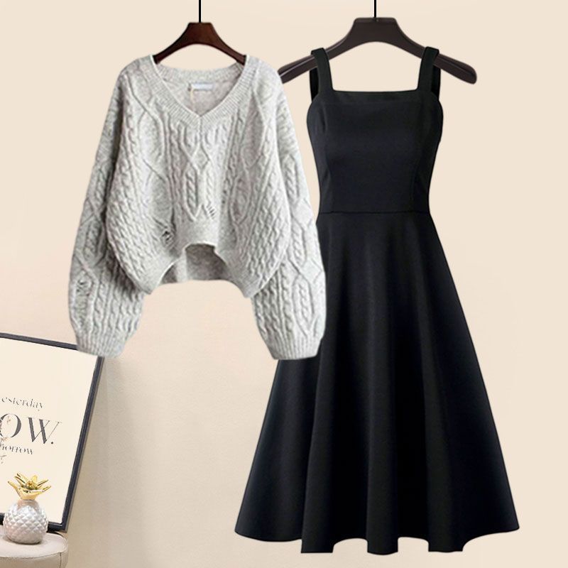 LIANE | Eleganter Strickpullover für Damen mit Fischschwanzrock