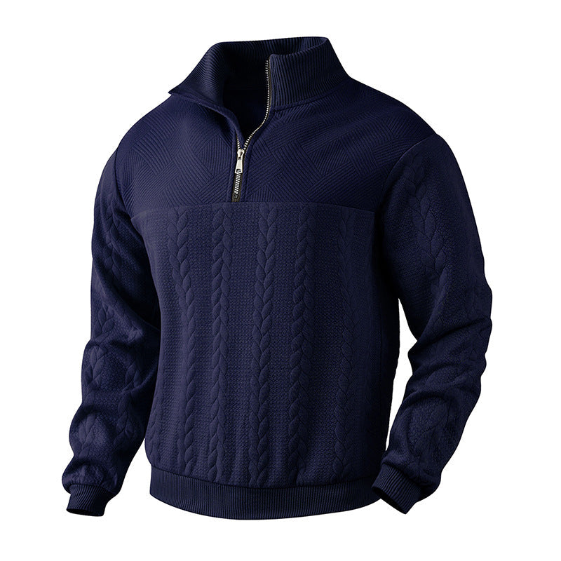 Leonardo | Pullover für Herren mit Viertelreißverschluss