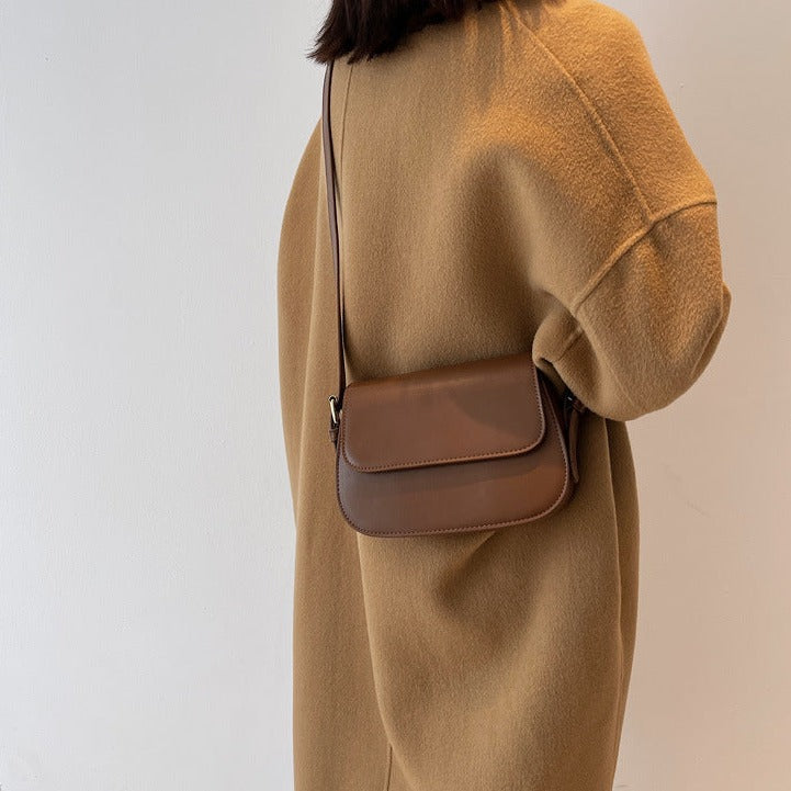 Eldborg | Elegante Schultertasche in gedämpftem Nude-Ton für Damen