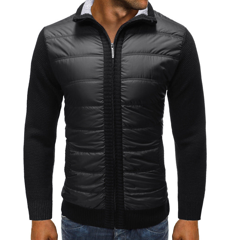 Herren Langarm-Steppjacke