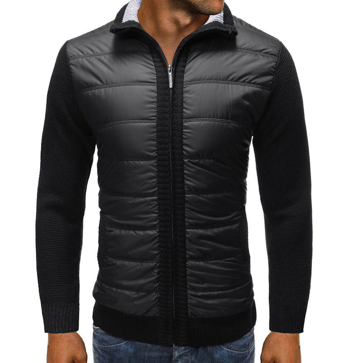 Herren Langarm-Steppjacke