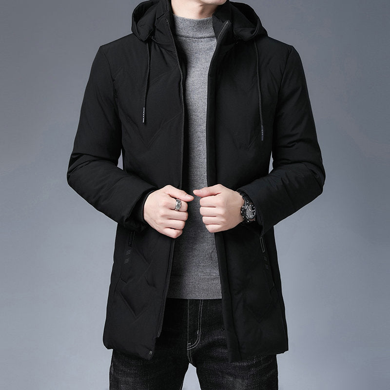 Herren Kapuzenjacke Langarm mit Taschen