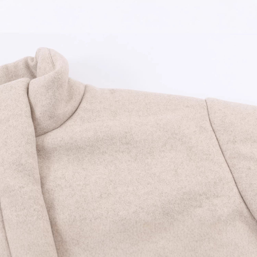 Damen Übergangsjacke mit Knöpfen und Taschen, Langarm