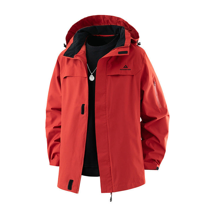 Damen Jacke mit Kordelzug, Kapuze und Taschen