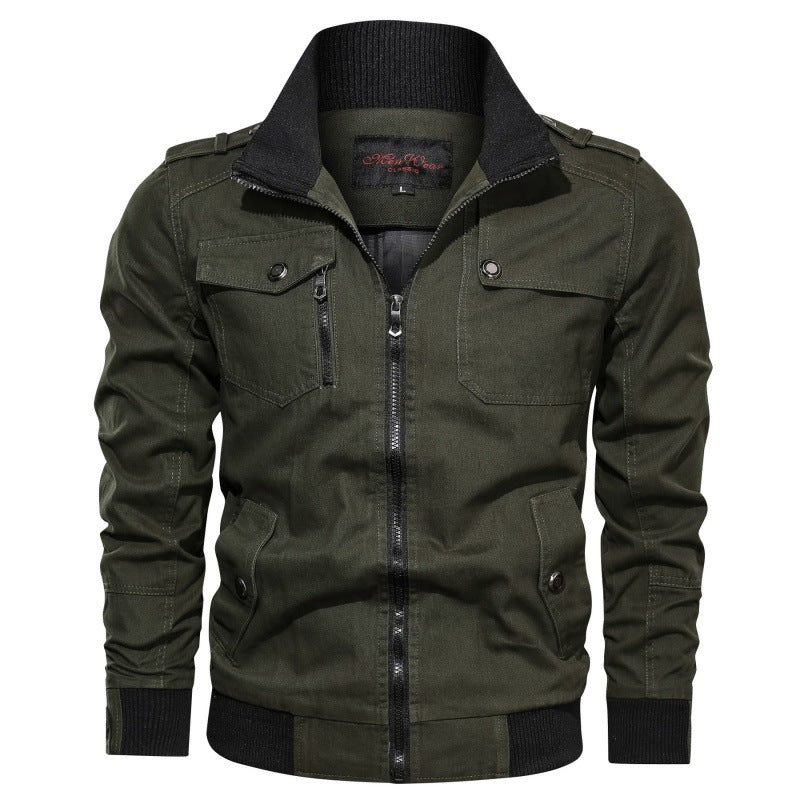 Herren Jacke mit Taschen, Langarm