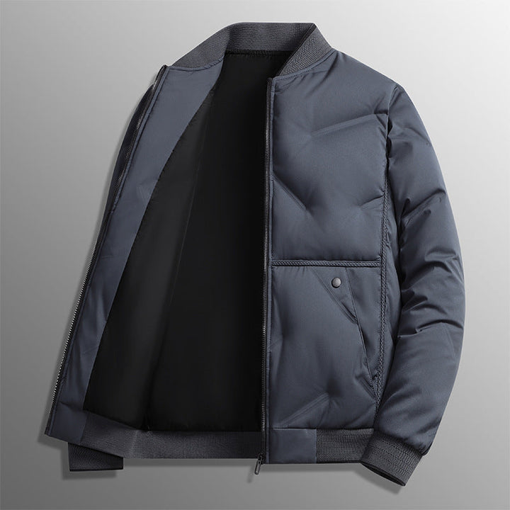 Herren Pufferjacke mit Taschen, Langarm