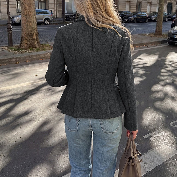 Julia | Damen Blazer mit langen Ärmeln und Taschen