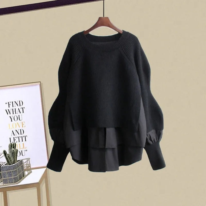 XENIA | Lockeres Sweatshirt und Rock für Damen