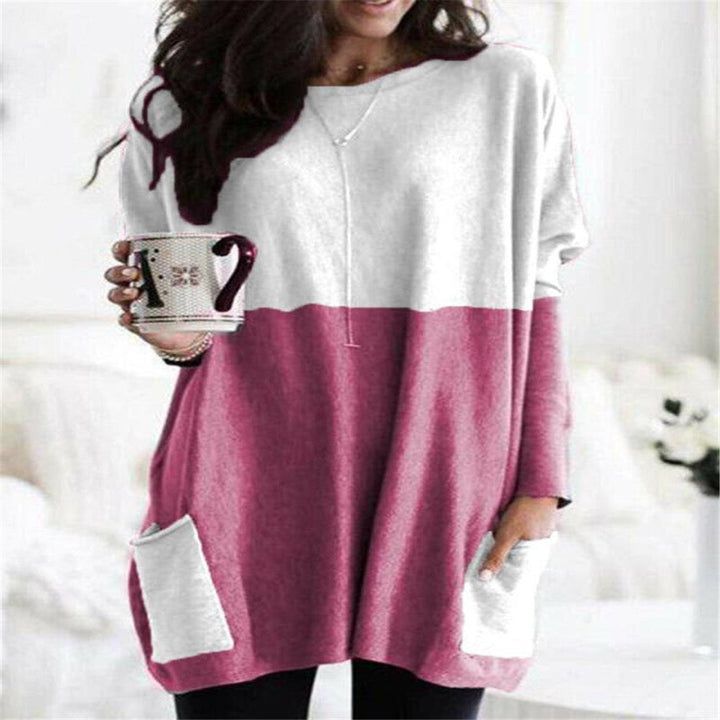 Paris | Lässiger, leichter Sweatshirt für Damen mit langen Ärmeln