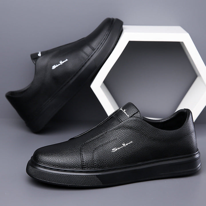 Harbour Casual Slip-On Sneakers für Herren mit flachem Absatz