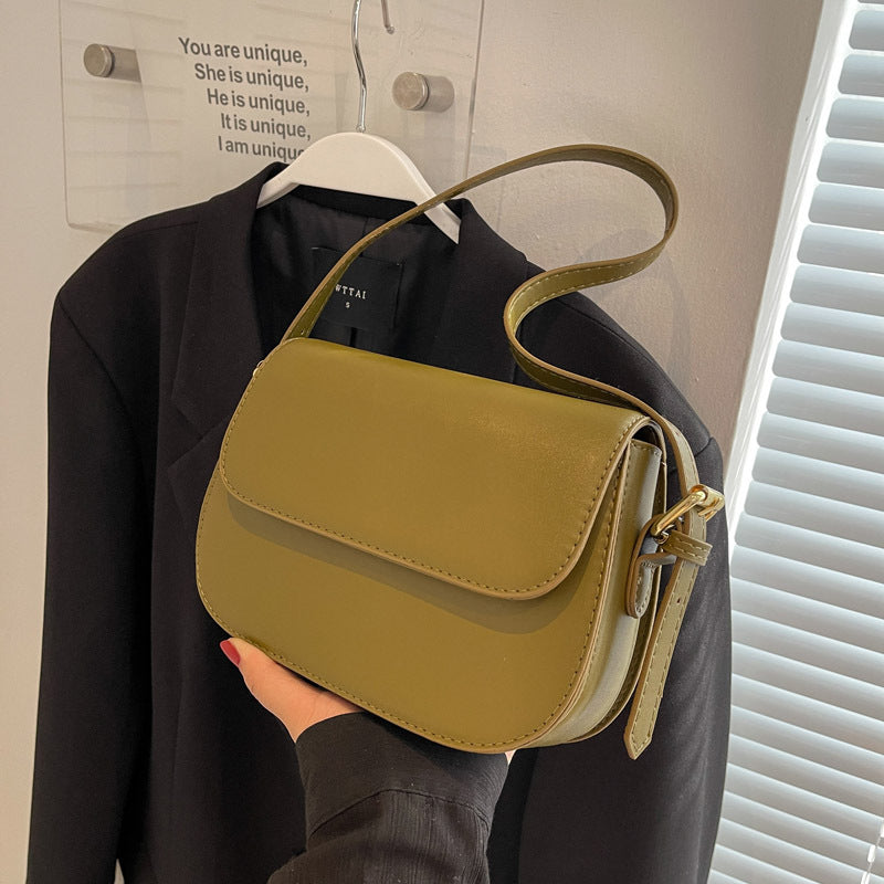 Eldborg | Elegante Schultertasche in gedämpftem Nude-Ton für Damen