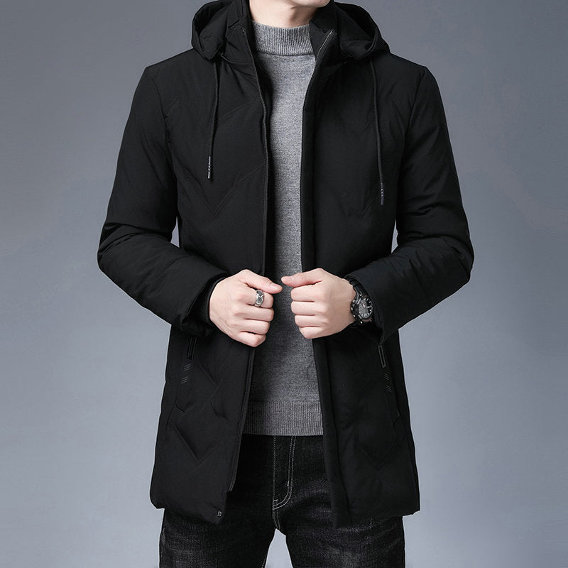 Herren Kapuzenjacke Langarm mit Taschen
