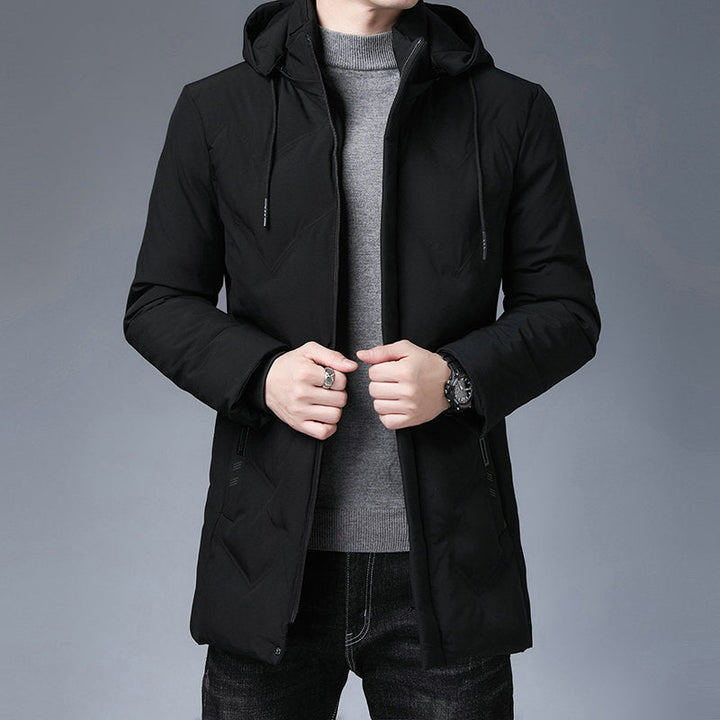 Herren Kapuzenjacke Langarm mit Taschen