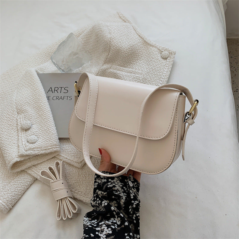Eldborg | Elegante Schultertasche in gedämpftem Nude-Ton für Damen