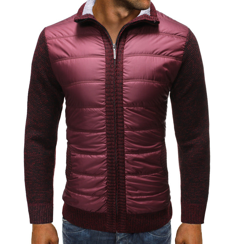 Herren Langarm-Steppjacke