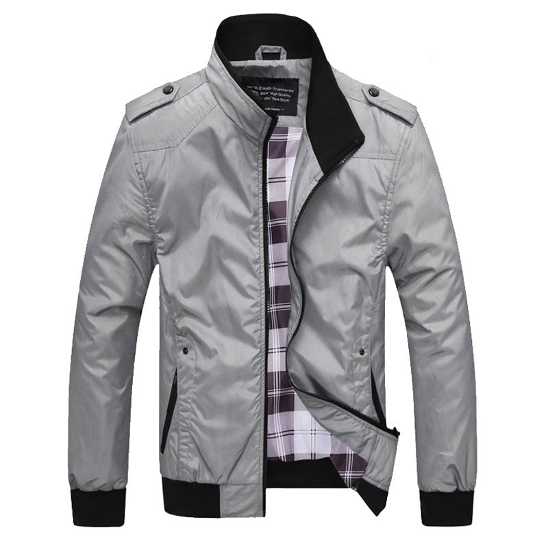 Herren Jacke Langarm mit Taschen