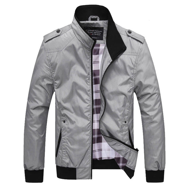 Herren Jacke Langarm mit Taschen