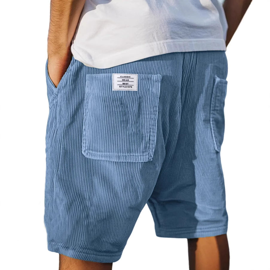 Xavier | Anspruchsvolle Texturierte Maßgeschneiderte Shorts für Herren