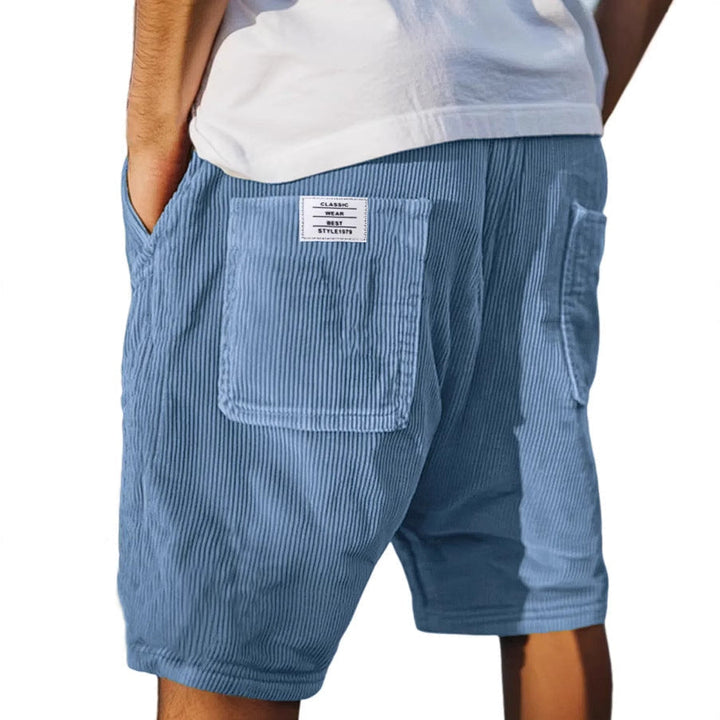 Xavier | Anspruchsvolle Texturierte Maßgeschneiderte Shorts für Herren