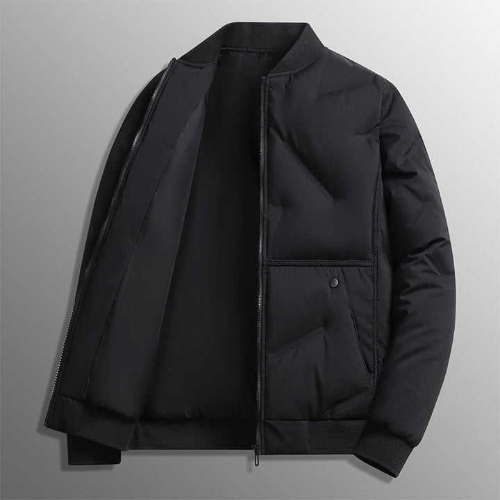 Herren Pufferjacke mit Taschen, Langarm