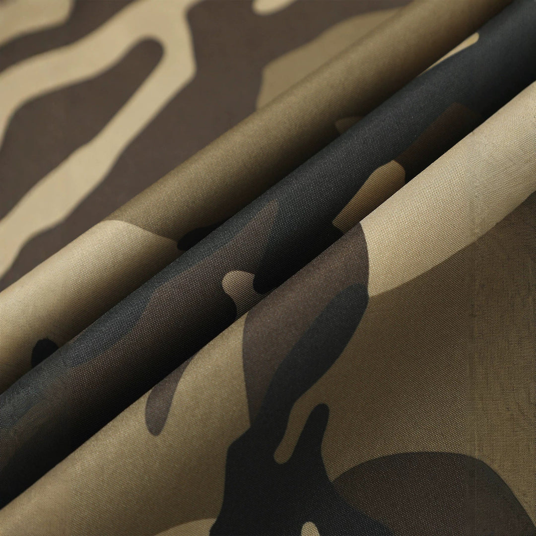 Herren Jacke mit Kapuze und Taschen, Camouflage
