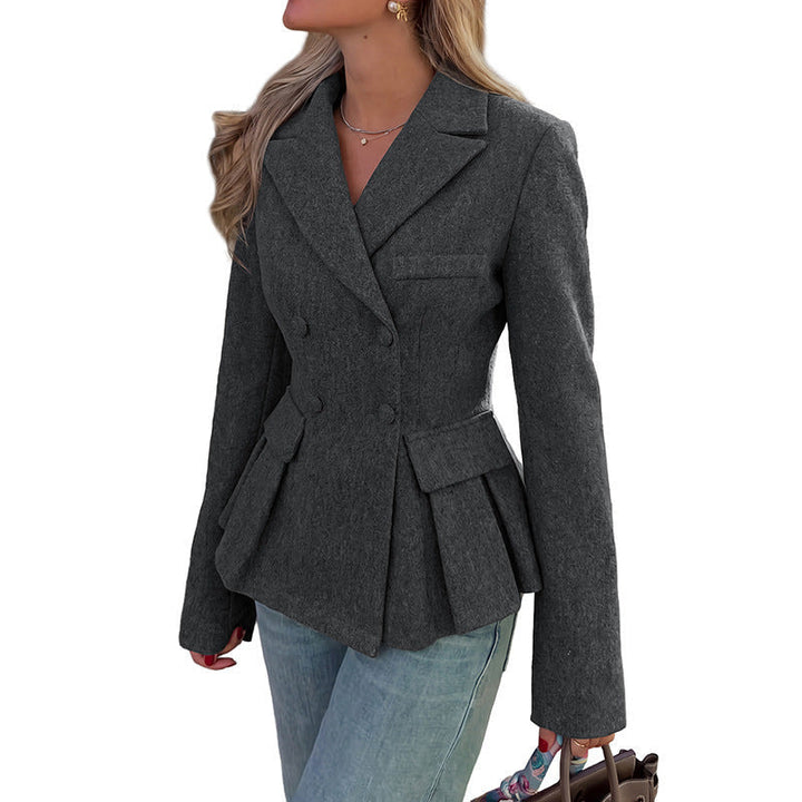 Julia | Damen Blazer mit langen Ärmeln und Taschen