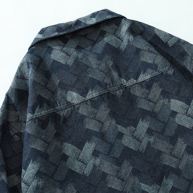 Herren Jacke mit langen Ärmeln und Taschen