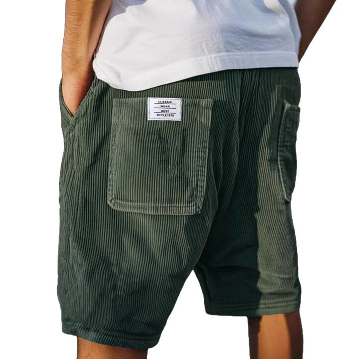 Xavier | Anspruchsvolle Texturierte Maßgeschneiderte Shorts für Herren