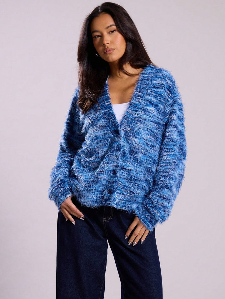 Damen Langarmpullover Oversized