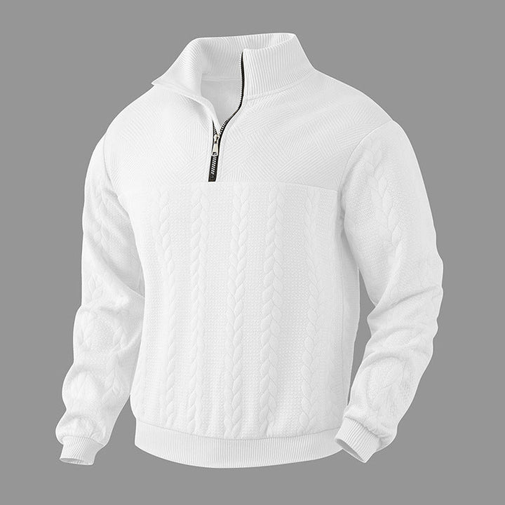 Leonardo | Pullover für Herren mit Viertelreißverschluss