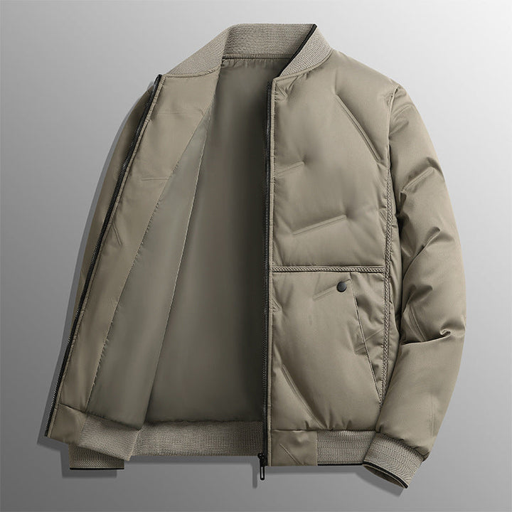 Herren Pufferjacke mit Taschen, Langarm