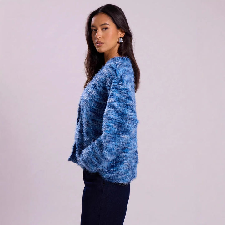 Damen Langarmpullover Oversized