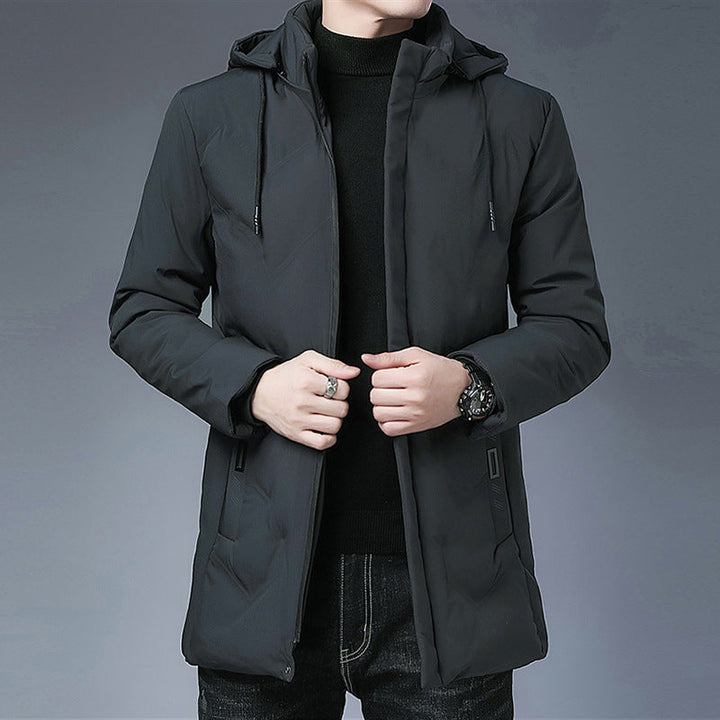 Herren Kapuzenjacke Langarm mit Taschen