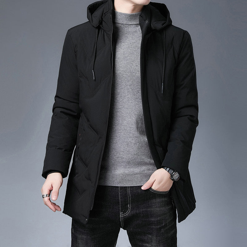 Herren Kapuzenjacke Langarm mit Taschen