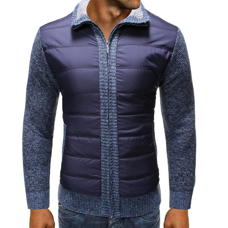 Herren Langarm-Steppjacke