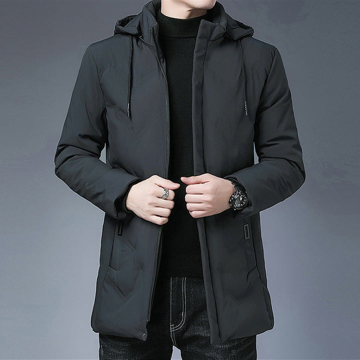 Herren Kapuzenjacke Langarm mit Taschen