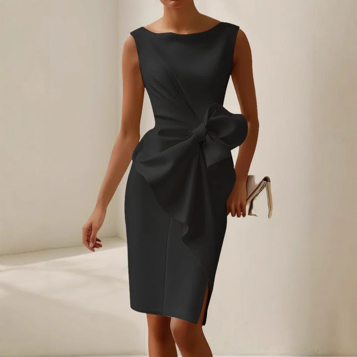 Quinn | Stylisches ärmelloses Kleid für Damen mit V-Ausschnitt