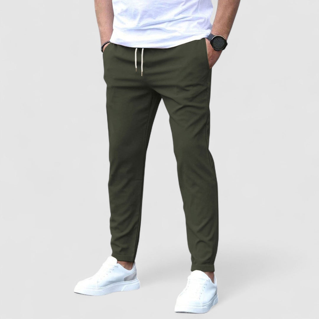 Lucas | Bequeme Verstellbare Stretchhose für Herren mit geradem Bein