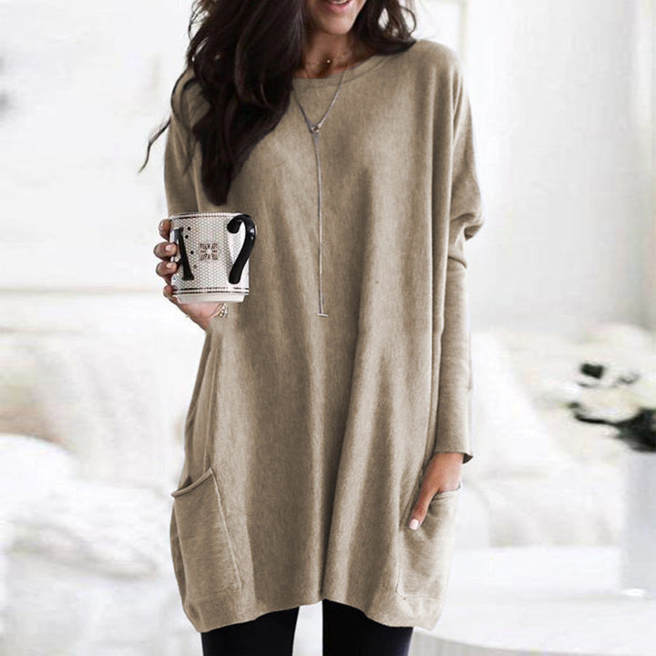 Paris | Lässiger, leichter Sweatshirt für Damen mit langen Ärmeln