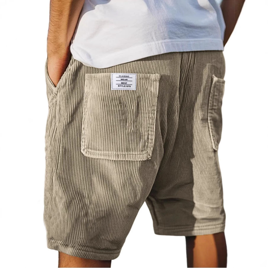 Xavier | Anspruchsvolle Texturierte Maßgeschneiderte Shorts für Herren