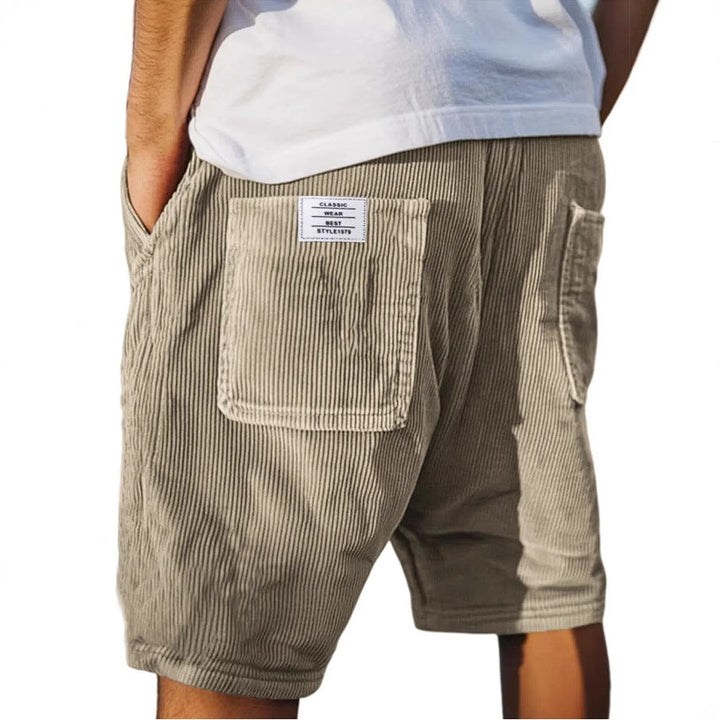 Xavier | Anspruchsvolle Texturierte Maßgeschneiderte Shorts für Herren