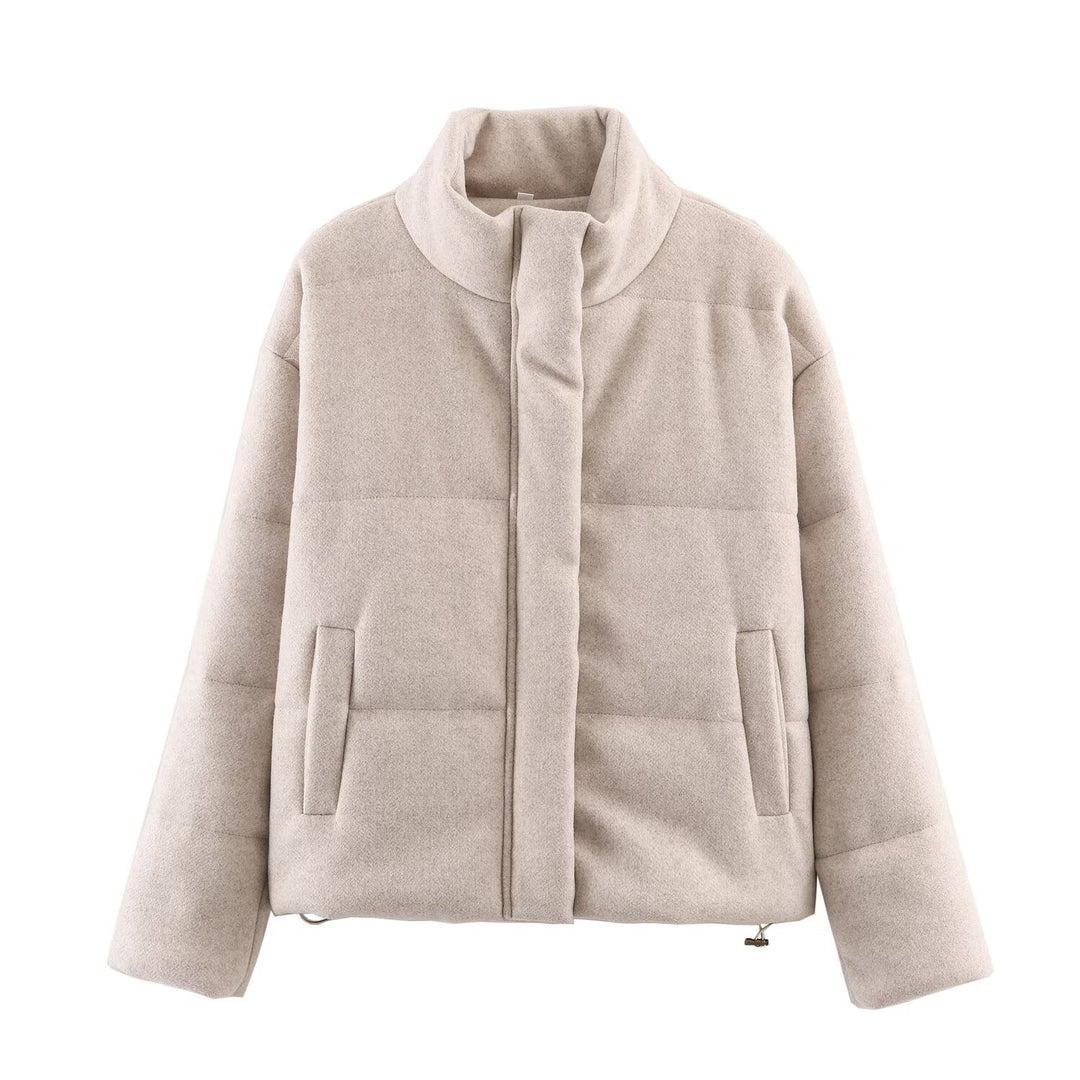 Damen Übergangsjacke mit Knöpfen und Taschen, Langarm
