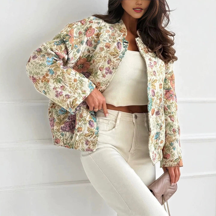 Damen Jacke mit Knöpfen, Langarm